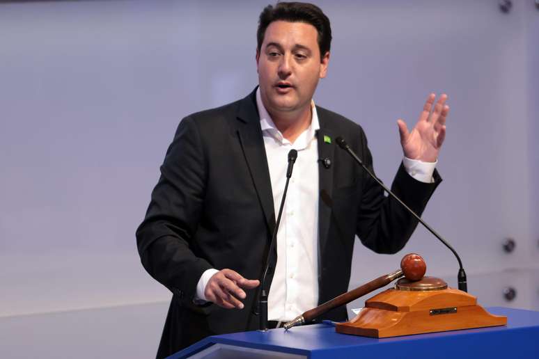 Ratinho Jr. aparece nas pesquisas como nome mais competitivo do PSD, apesar das inten&ccedil;&otilde;es de voto ainda serem baixas