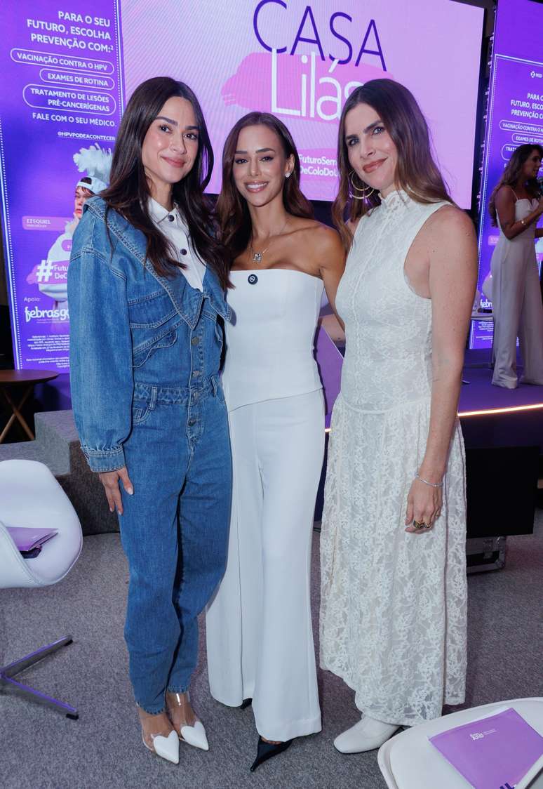Thaila Ayala, Bruna Biancardi e Julia Faria 
