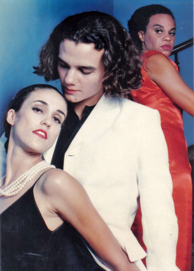 Wagner Moura em 'Abismo de Rosas', pe&ccedil;a de 1997