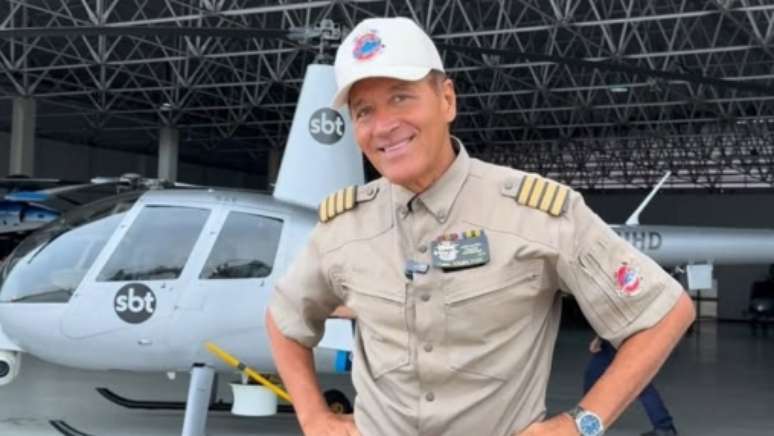 Comandante Hamilton foi um dos primeiros a sobrevoar a Serra da Cantareira no dia 3 de mar&ccedil;o de 1996