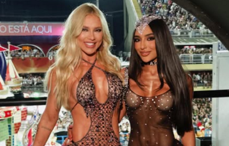 Duda Freire e Virginia s&atilde;o melhores amigas