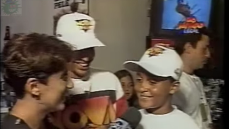 Herbert passou a tarde com os integrantes dos Mamonas Assassinas