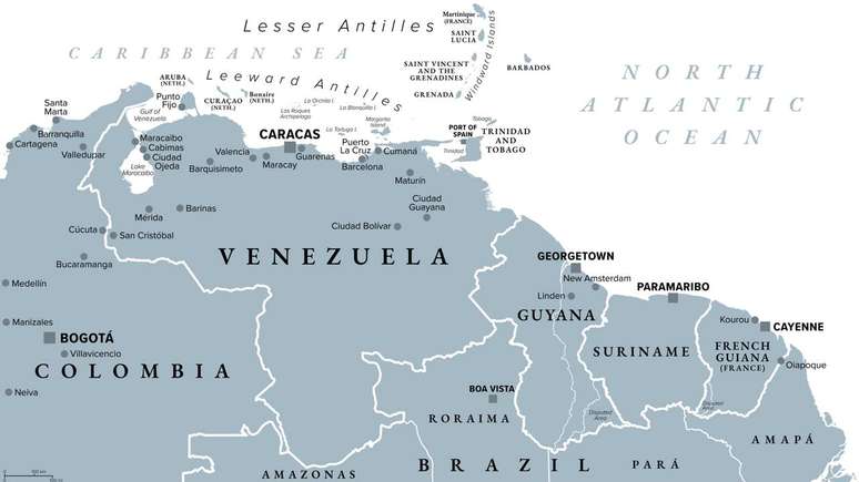 No caso espec&iacute;fico do Brasil, a fronteira terrestre entre o estado de Roraima e a Venezuela funciona como uma porta de entrada acess&iacute;vel &ndash; depositphotos.com / Furian