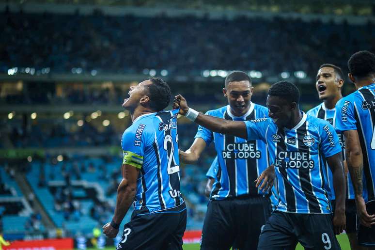 Gr&ecirc;mio venceu pelo Brasileir&atilde;o no meio de semana &ndash; FOTO: LUCAS UEBEL/GREMIO FBPA