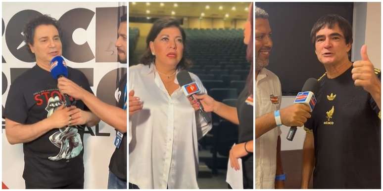 Frejat, Roberta Miranda e Samuel Rosa em entrevistas para a R&aacute;dio Mundo Pop 
