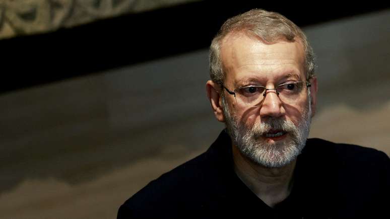 O veterano pol&iacute;tico iraniano Ali Larijani ressurgiu no ano passado como uma das figuras mais poderosas na hierarquia do pa&iacute;s