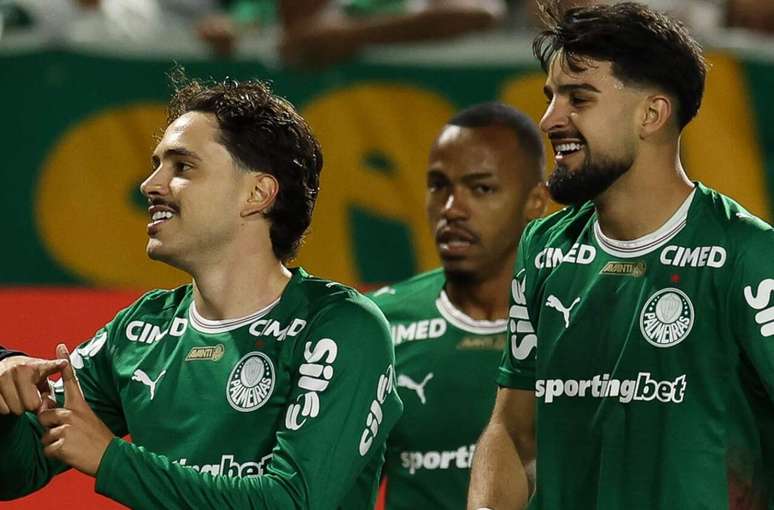 Maur&iacute;cio e Flaco L&oacute;pez marcaram os gols alviverdes &ndash;