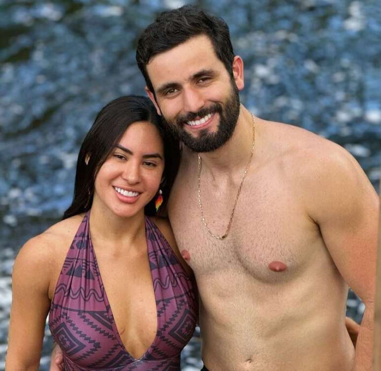 Matteus e Isabelle se conheceram no BBB 24 e chegaram a ficar noivos, mas terminaram a rela&ccedil;&atilde;o pouco depois.