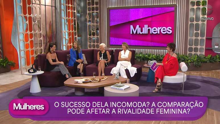 O bate-papo da apresentadora com convidadas sobre rivalidade feminina foi um dos pontos altos da edi&ccedil;&atilde;o