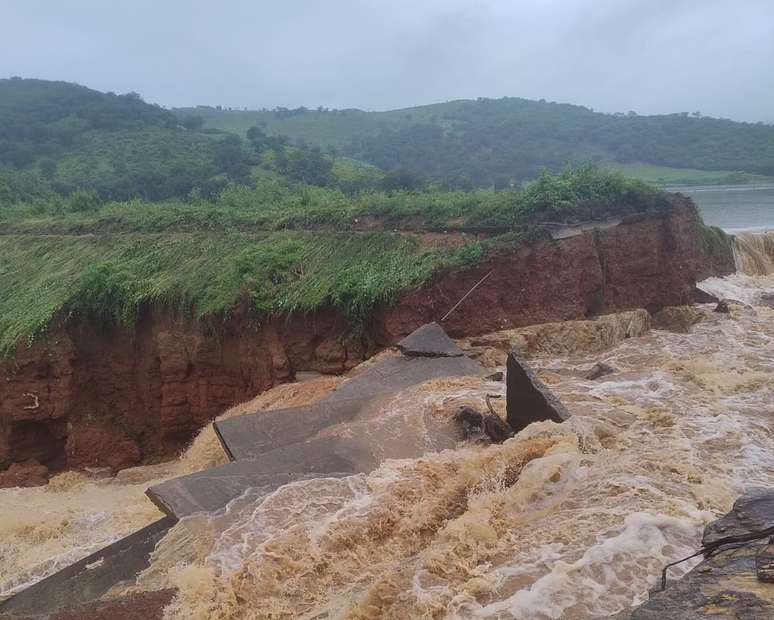 Porteirinha இல் மழை நிலைமை