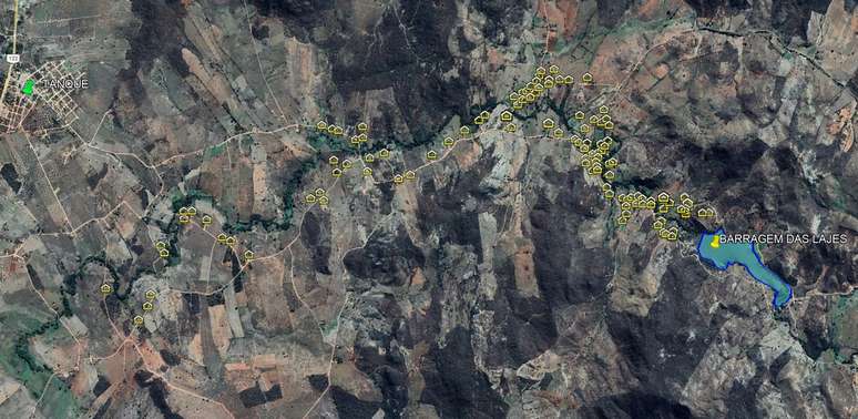 Porteirinha இல் மழை நிலைமை