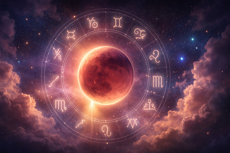 Eclipse Lunar em Virgem