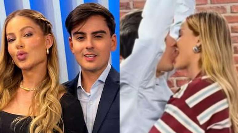 Saory Cardoso e Dudu Camargo