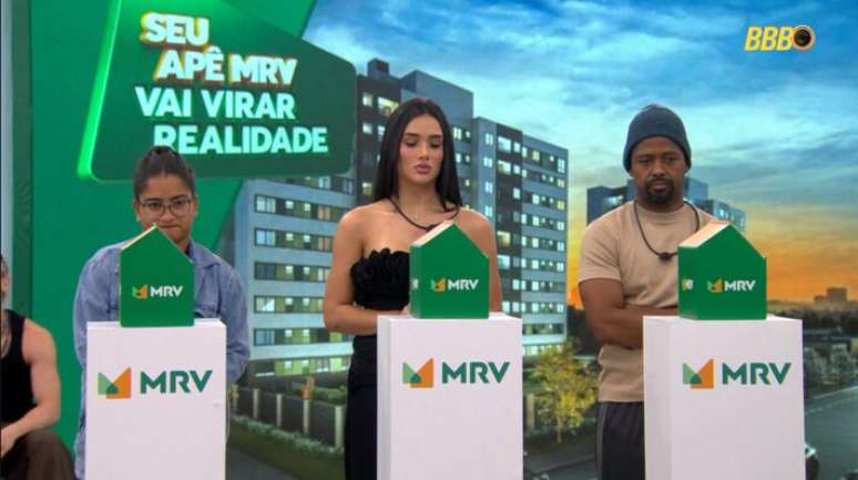 Jordana, Leandro e Milena disputam apartamento em a&ccedil;&atilde;o surpresa no BBB 26