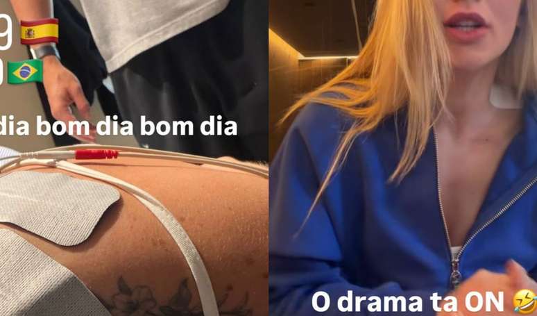 'Agora Deus me leva': Virginia Fonseca passa mal em Madri e precisa de ajuda da equipe de Vini Jr.