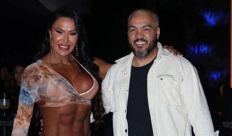 Ator da novela 'Tr&ecirc;s Gra&ccedil;as', Belo &eacute; intimado com a ex-mulher Gracyanne Barbosa em processo que envolve sumi&ccedil;o de m&aacute;quina da lavar e mais objetos de casa alugada.