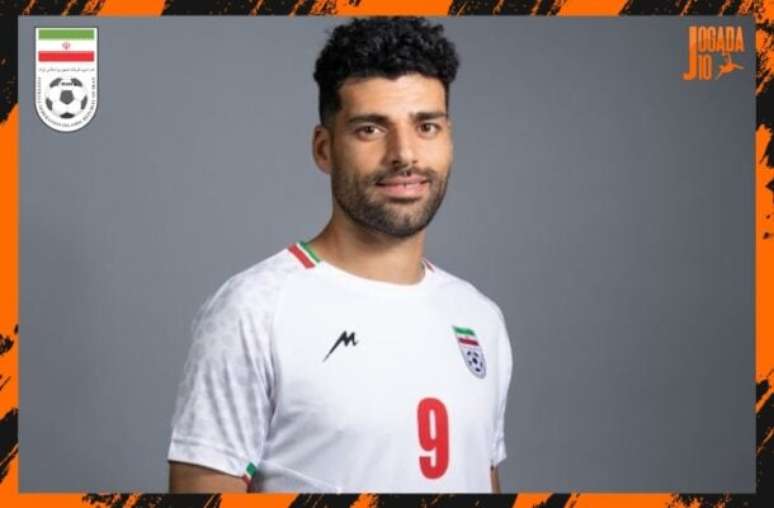 Divulga&ccedil;&atilde;o - Legenda: Taremi defende atualmente o Olympiacos, da Gr&eacute;cia