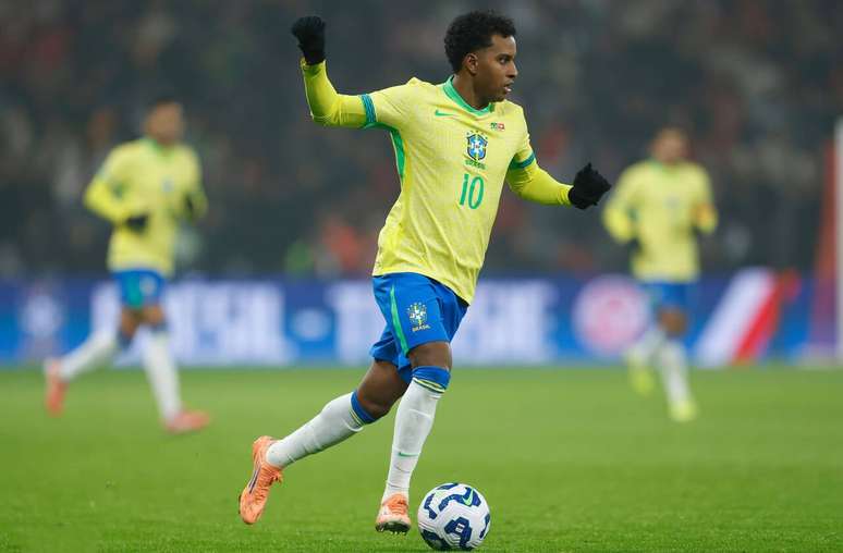 Rodrygo &eacute; o artilheiro da Sele&ccedil;&atilde;o Brasileira desde a cjegada de Carlo Ancelotti &ndash;
