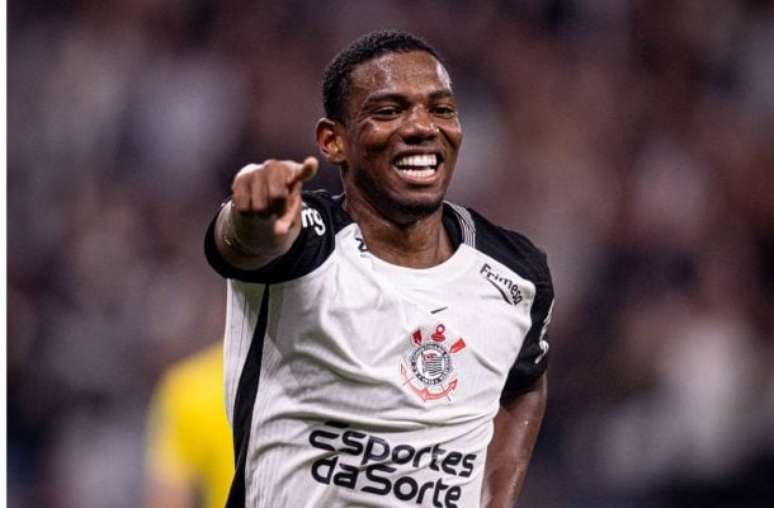 Andr&eacute; em campo pelo Corinthians &ndash;