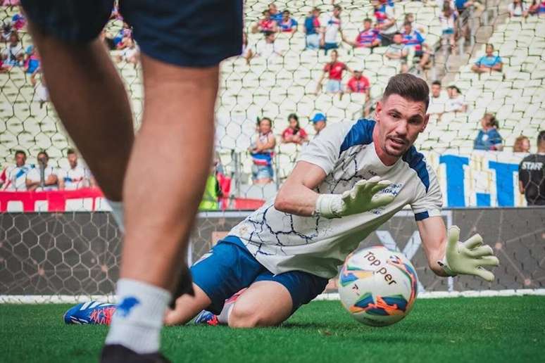 Jo&atilde;o Ricardo, goleiro do Fortaleza &ndash;