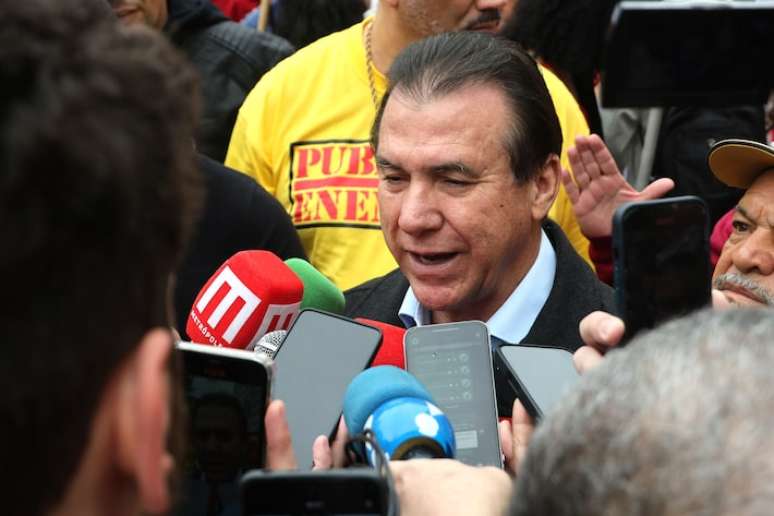 O ministro do Trabalho e Emprego, Luiz Marinho