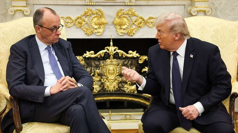 Friedrich Merz e Donald Trump