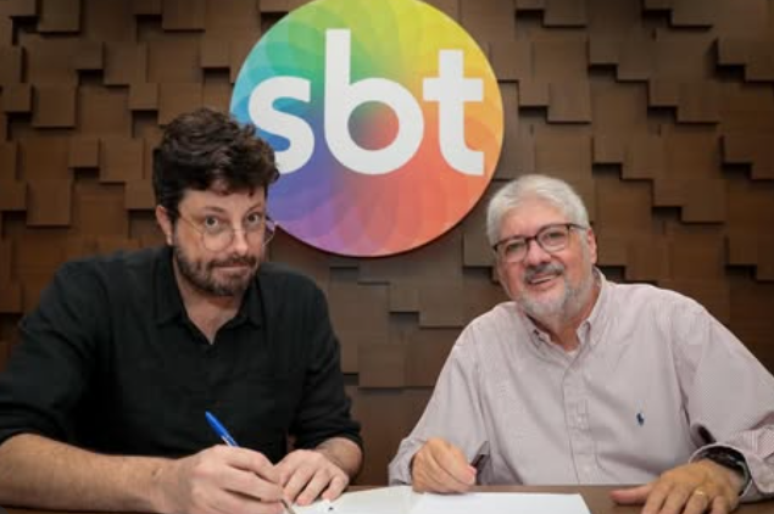 Danilo Gentili anunciou a sa&iacute;da do SBT