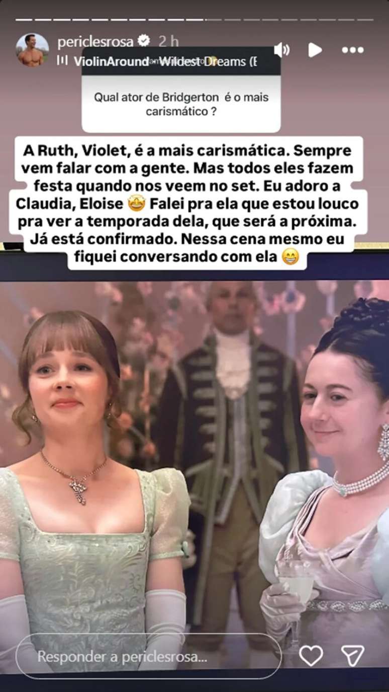 Ator de Bridgerton confirma quem ser&aacute; o protagonista da 5&ordf; temporada