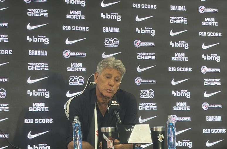 Renato Ga&uacute;cho tamb&eacute;m indicou que al&eacute;m de cobrar dedica&ccedil;&atilde;o dos seus jogadores, est&aacute; empenhado em fazer um bom trabalho no Vasco &ndash;