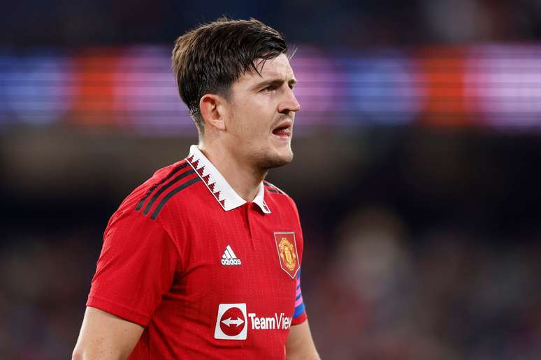 Harry Maguire atuou diante do Newcastle, na quarta-feira, pela Premier League &ndash;