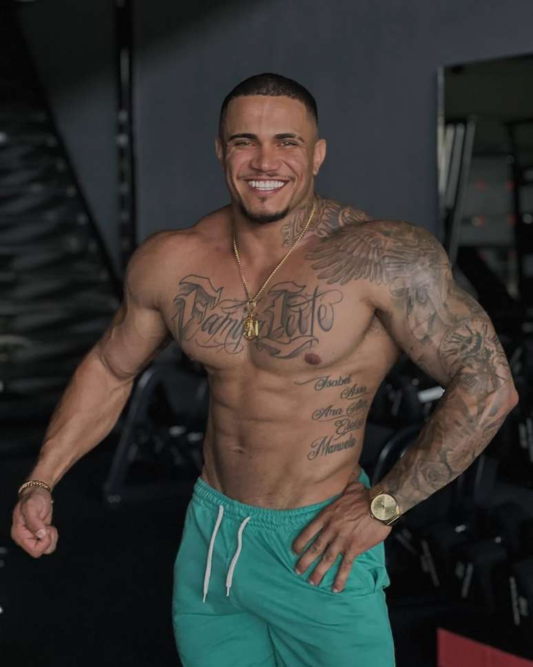 O fisiculturista Anderson Leite de Miranda.