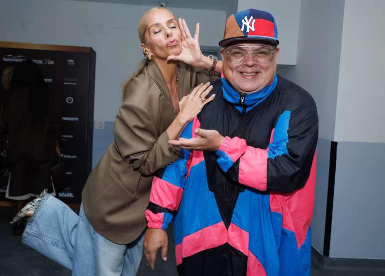 Adriane Galisteu e DJ Z&eacute; Pedro 