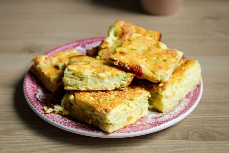 Torta de alho-por&oacute; 