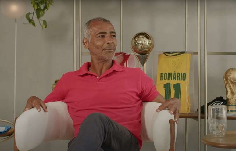 Rom&aacute;rio ser&aacute; uma das estrelas do futebol a participar do evento &ndash;