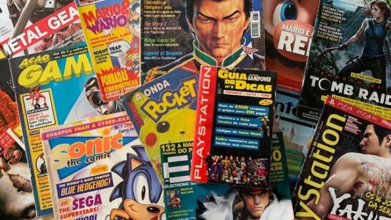 As revistas de videogames eram os verdadeiros portais de conhecimento