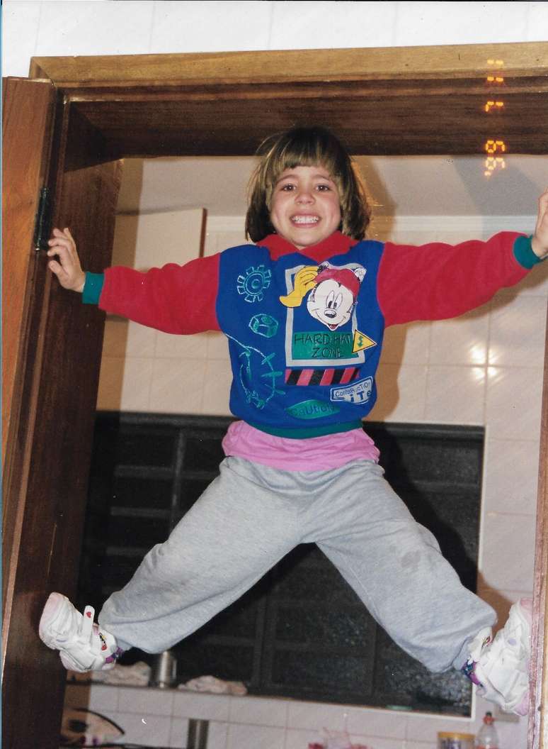 Stevan quando ainda era crian&ccedil;a