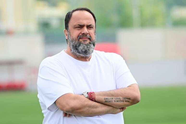 Evangelos Marinakis &eacute; o dono do Nottingham Forest &ndash; Divulga&ccedil;&atilde;o/Nottingham Forest