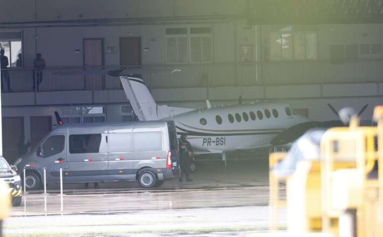 Vorcaro chegou a Bras&iacute;lia em voo da PF na tarde desta sexta-feira, 6, e foi encaminhado para a Penitenci&aacute;ria Federal