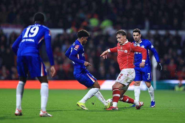 Andrey Santos come&ccedil;ou entre os titulares e fez uma boa partida na vit&oacute;ria do Chelsea &ndash;