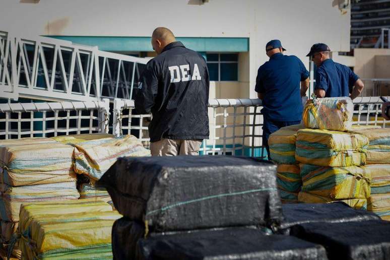 As autoridades americanas declararam que o combate ao narcotr&aacute;fico &eacute; um dos objetivos da Opera&ccedil;&atilde;o Escudo das Am&eacute;ricas