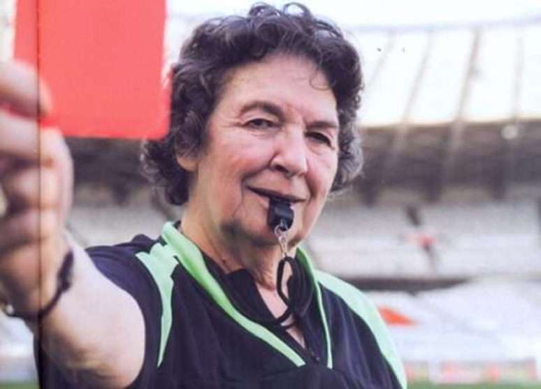 L&eacute;a Campos, em 2014, no Mineir&atilde;o / 