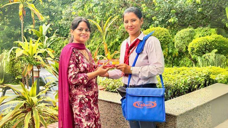 A Yakult expandiu seu modelo de vendas de porta em porta para outros pa&iacute;ses, como o Brasil e a &Iacute;ndia