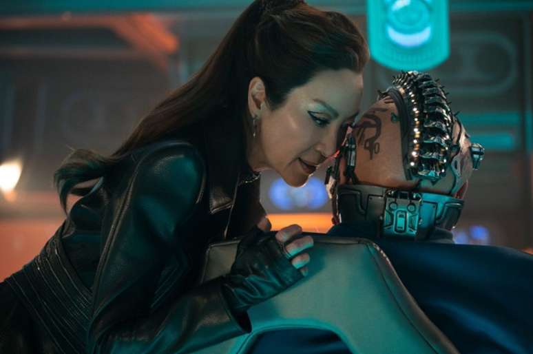 A chave para a longevidade de Jornada nas Estrelas est&aacute; na capacidade de se reinventar em novas s&eacute;ries, mantendo elementos centrais do universo &ndash; Divulga&ccedil;&atilde;o/Paramount+