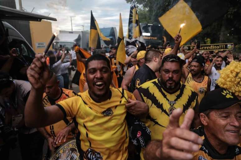 WS NOVO HORIZONTE 08/03/2026 - PALMEIRAS E NOVORIZONTINO - ESPORTES - Novorizontino e Palmeiras decidem o Campeonato Paulista 2026 neste domingo, 08 de mar&ccedil;o, no Est&aacute;dio Jorge Ismael de Biasi, em Novo Horizonte. FOTO: Werther Santana/Estad&atilde;o