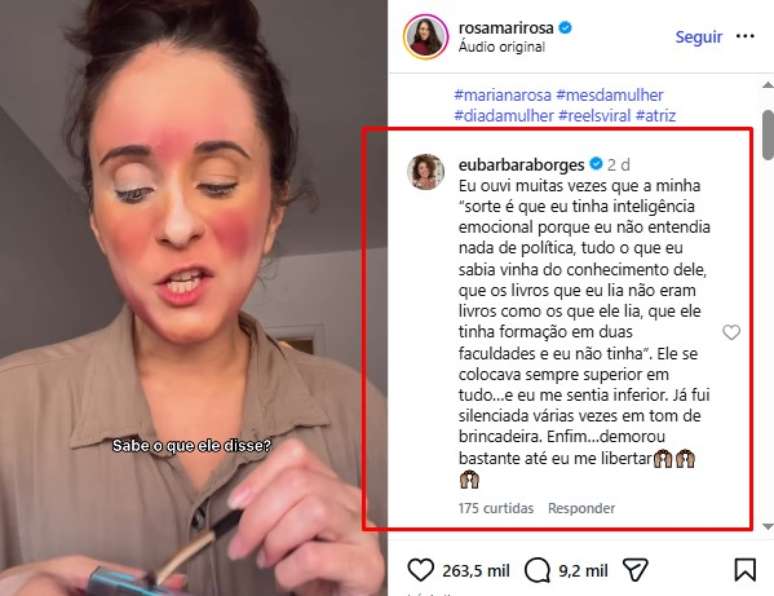 Relato de Babi Borges