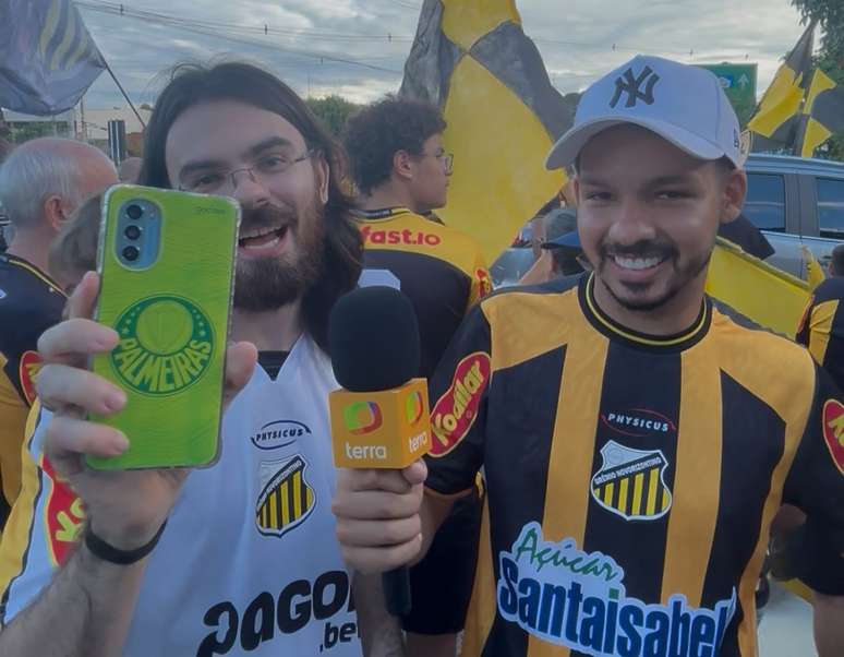 Torcedor se divide entre Palmeiras e Novorizontino