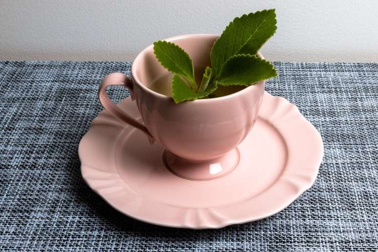 Ch&aacute; de boldo com hortel&atilde; e mel 