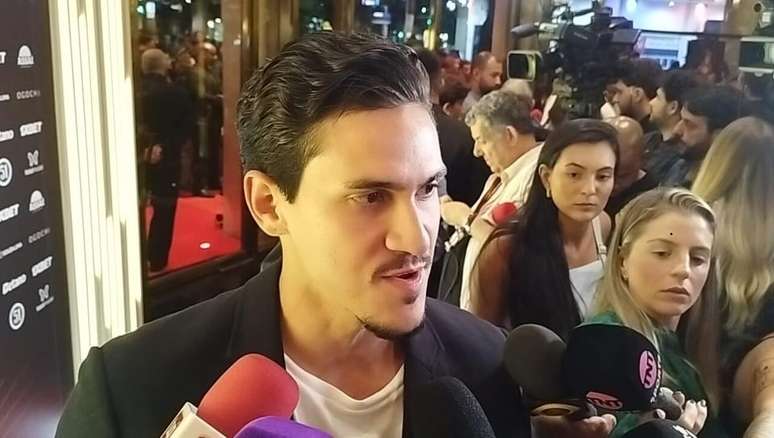 Pedro, atacante do Flamengo, durante premia&ccedil;&atilde;o do Campeonato Carioca &ndash;