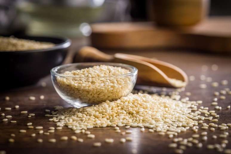 O gergelim &eacute; fonte de fibras, favorecendo o funcionamento do intestino 