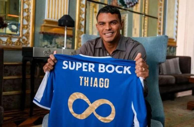 Divulga&ccedil;&atilde;o/FC Porto - Legenda: Thiago Silva acertou volta ao Porto em janeiro deste ano